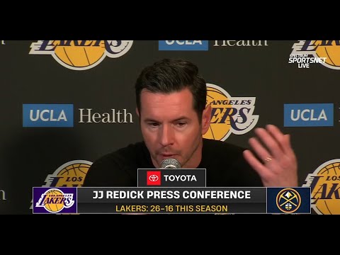 "Luka and LeBron showed great patience" - JJ Redick POSTGAME INTERVIEW | Lakers 115-107 Nuggets