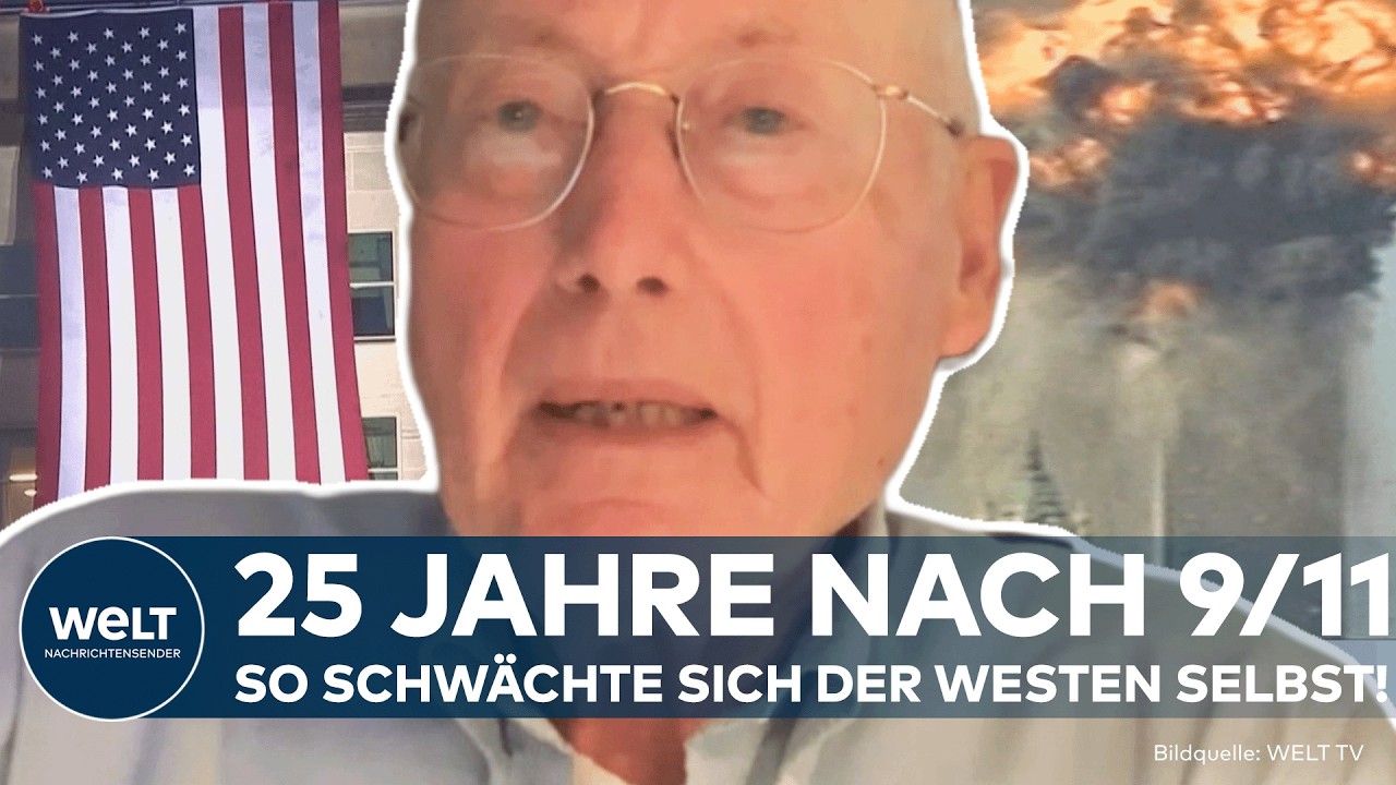 25 JAHRE NACH 9/11: „Die haben sich in eine Falle locken lassen“ So schwächte sich der Westen selbst