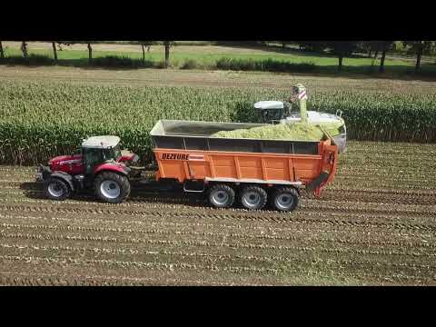 Loonbedrijf Dirk Biermans | Mais hakselen | CLAAS Jaguar 960 | New CLAAS Orbis 750!