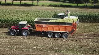 Loonbedrijf Dirk Biermans | Mais hakselen | CLAAS Jaguar 960 | New CLAAS Orbis 750!