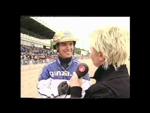 Conny Nobell & Björn Goop vinner Grand Prix de l'U.E.T. på Solvalla 2005. Segertid 1.12,9a/2 140 m.