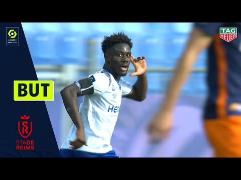 But Nathanaël MBUKU (31' - STADE DE REIMS) MONTPELLIER HÉRAULT SC - STADE DE REIMS (0-4) 20/21