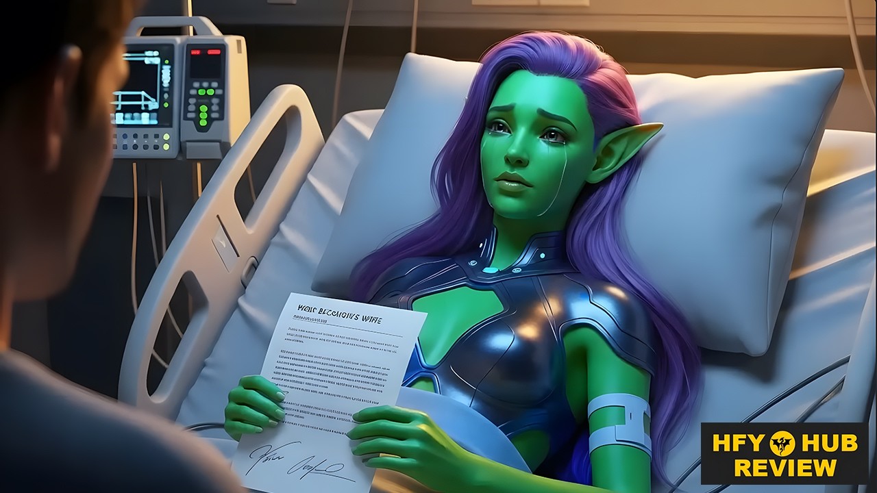 Alien Girl’s Dying Wish Was to Be Someone’s Wife – Only The Human Signed Papers