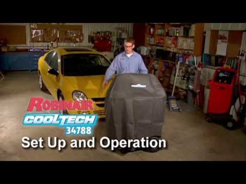 Robinair 34788 Set Up Operation Part #1