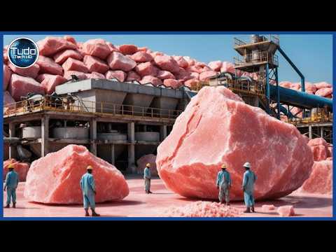 How Himalayan Pink Salt is Mined and Processed - How Himalayan Pink Salt is Made in the Factory