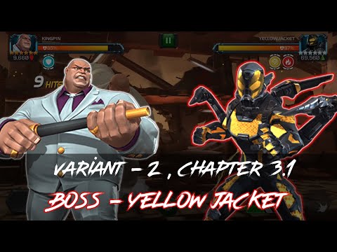 How to defeat Yellowjacket Variant 2 Chapter 3.1 Boss | Marvel Contest of Champions