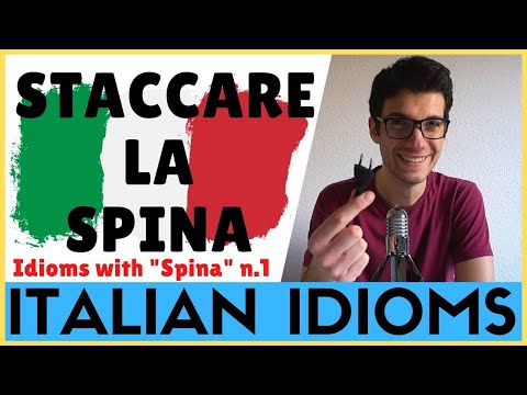 STACCARE LA SPINA - Italiano In 7 Minuti