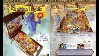 TOTAN GOLD Tales of the Arabian nights Pinball vertical gameplay video
