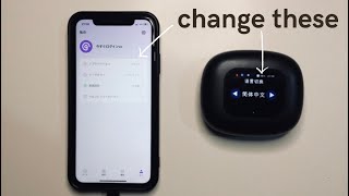How to change language settings |  Enjoy Intellegence App + Miniso Ai Language Translation Earphones