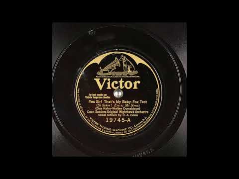 Coon-Sanders Nighthawks: 1925 "Yes Sir, That's My Baby!" in HD