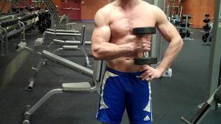 Dumbbell Side Curl exercise video thumbnail