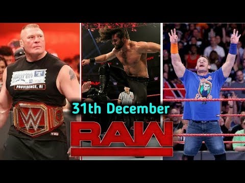 WWE RAW December 31,2018 Highlights