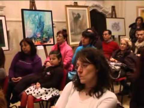 ONDA TG 12.03.2013 - L'ESPRESSIONE DEL CORPO: LA PITTURA INCONTRA LA DANZA ORIENTALE2