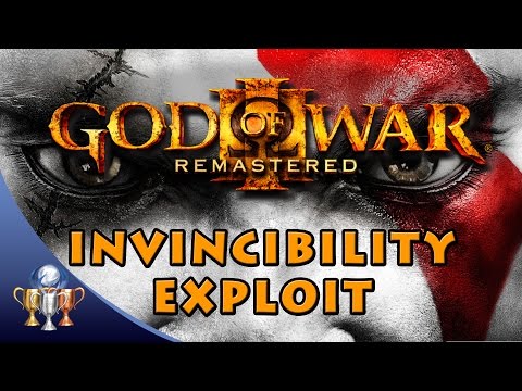 God of War 3 Remastered - Titan Difficulty Invincibility & Max Weapons Exploit (Infinite Health)