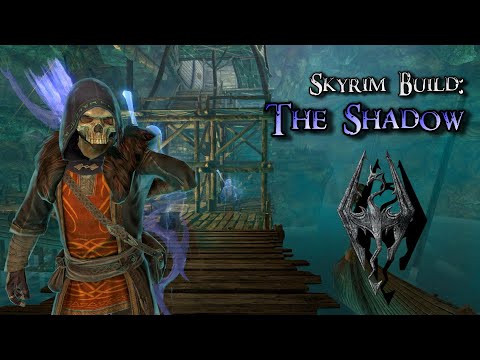 Skyrim Build (Vanilla) - The SHADOW - Necro-Archer. Of Doom.