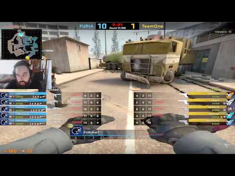 FURIA arT vs TEAM ONE - DREAM HACK OPEN CLOSED QUALIFY