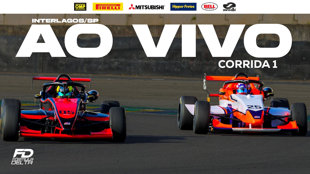 AO VIVO - 2ª ETAPA | CORRIDA 1 - Autódromo de Interlagos/SP (16/05/2026)