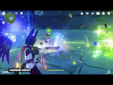 🌱💥DENDRO + HYDRO Y ELECTRO Reaction (Tighnari, Fischl, Kokomi, Collei)💥🌱| Genshin Impact