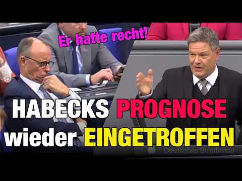 Video Thumbnail: Schon vor zwei Jahren! Nächste Prognose von Habeck eingetroffen