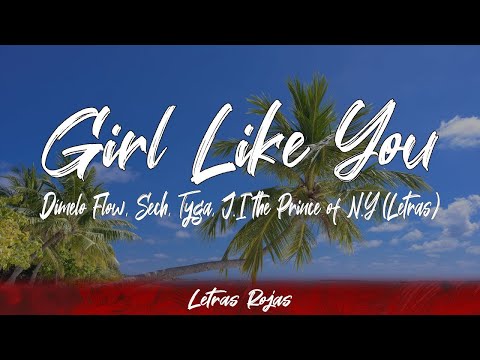Dímelo Flow, Sech, Tyga, J.I the Prince of N.Y - Girl Like You (Lyrics/Letra) | Wing Lyrics