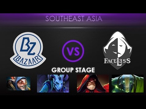 Bazaar vs Faceless - Kiev Major SEA Qualifier: Group Stage - @LuminousInverse @EosinDota