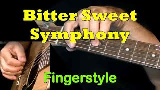 The Verve - Bitter Sweet Symphony: Fingerstyle Guitar Cover + TAB by GuitarNick