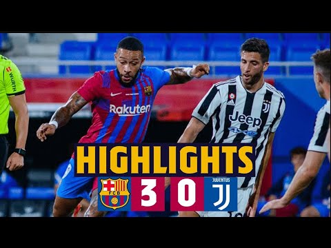 Barça 3–0 Juventus   BARÇA WIN GAMPER TROPHY 🏆🏆 Highlights