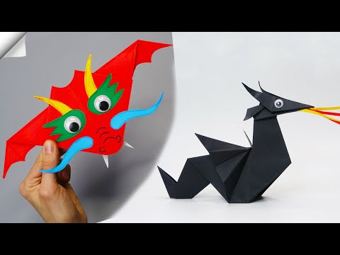 How to make a paper dragon Paper DRAGON symbol 2024
