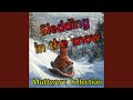 Sledding in the snow