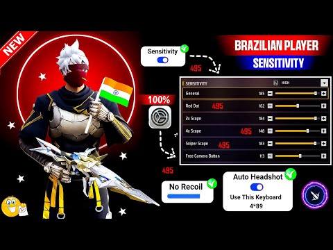Free Fire Max Headshot Setting After Update 2025⚡Best Sensitivity Settings ⚙️| Sensitivity Setting