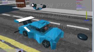 preview picture of video 'ROBLOX Tutorial August 2009 - how to drive a car - roblox'