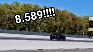 NEW TRACKHAWK 1/4 MILE WORLD RECORD!