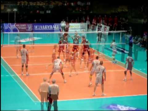 CEV Champions League Volleyball 2011-2012 Noliko MAASEIK vs CSKA Sofia