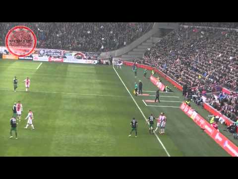 Ajax - Feyenoord ( 0-0 ) 25-1-2015 | Opstootje