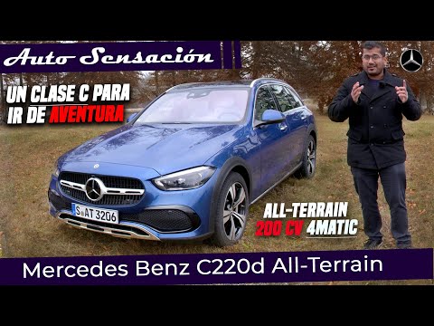 Prueba Mercedes Benz C220d All-Terrain 2022. El clase C se va de aventura.