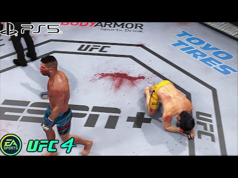 UFC 4 | Bruce Lee VS Alistair Overeem |  PS5