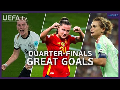 NÜSKEN, PINA, GIRELLI | Women's EURO STUNNERS Quarter-Finals #WEURO2025