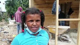 La niña que le solicitó a Abinader una nueva vivienda quiere ser ingeniera