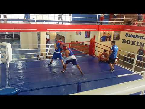 Odiljon Aslonov sparing Zhomingan