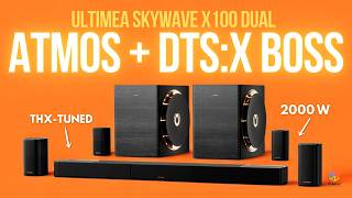 ULTIMEA SKYWAVE X100 DUAL // Home theater never sounded so good for the 💰💰