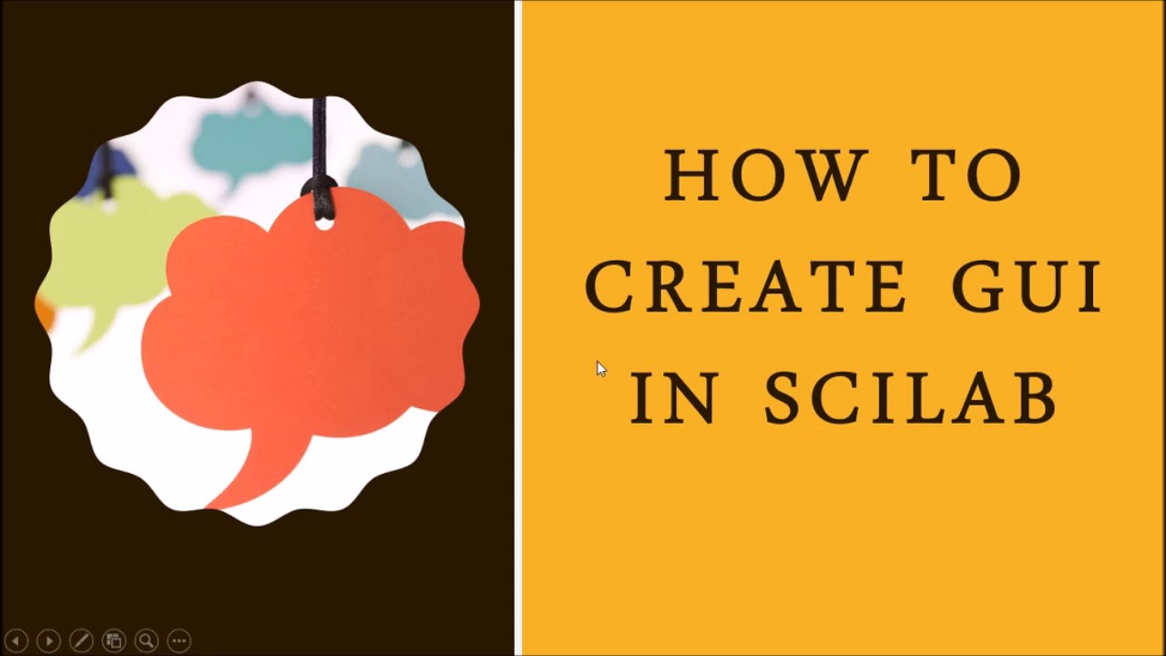 Scilab Tutorial 32:  How to Create GUI in Scilab