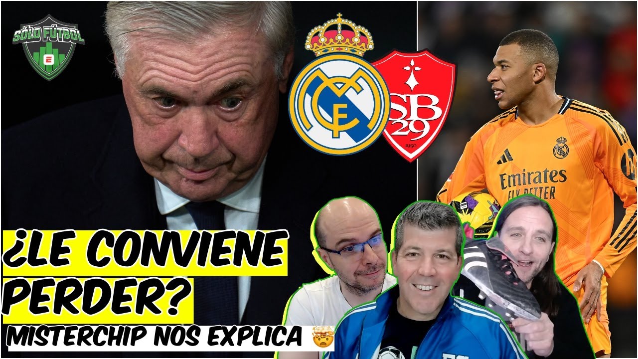 Al REAL MADRID le conviene PERDER en CHAMPIONS LEAGUE vs BREST, ¿mejor sin VINÍCIUS? | Solo Fútbol
