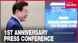 South Korea's President Lee Jae Myung to mark first year in office with June 8 press conference