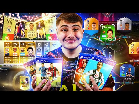 11x Retro FIFA Packs decide my FUT Champs team..