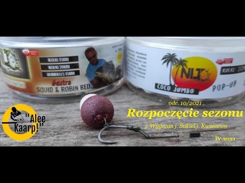 Ale Karp Fishing Team odc. 10/2021 - Rozpoczęcie sezonu Wygonin, Sukiel i Kwiecewo, IV.2021