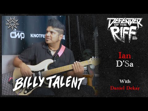 The RIFFS that helped define IAN D'SA (BILLY TALENT) - YouTube