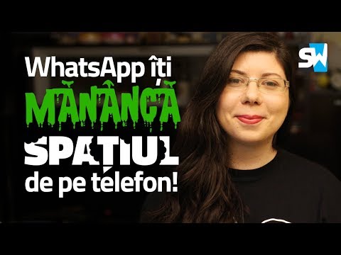 Cum să nu se mai salveze automat orice primești pe WhatsApp