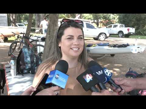 Niños y adolescentes participaron en jornada de navegación en La Capuera