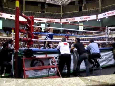 FRANKY SANDOVAL PELEA 3 RND 3