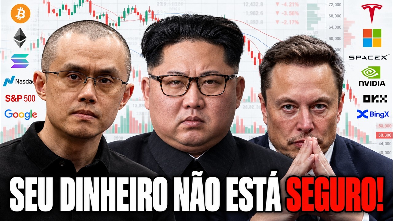 SEU DINHEIRO ESTÁ SEGURO? BITCOIN, SP500, NASDAQ, IBOV, XAU